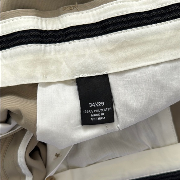 PRO TOUR GOLF Men's Tan Pants SIZE 34x29 - Picture 7 of 12